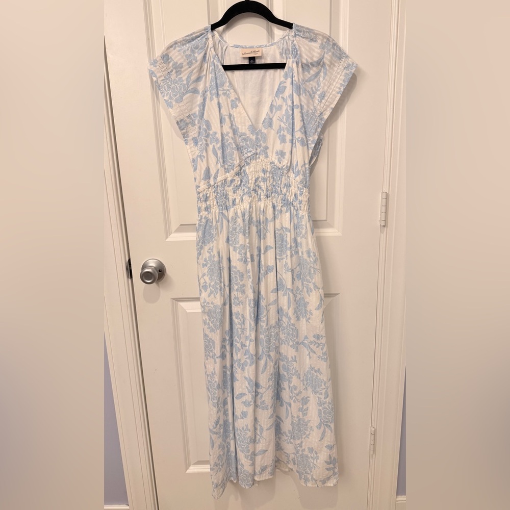 Universal Thread Blue and White Dress